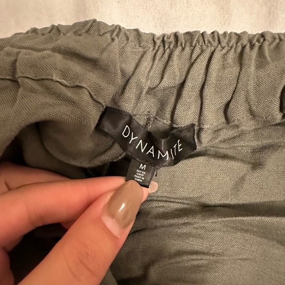 Dynamite shorts, worn a couple times very comfortable and cute! - Picture 3 of 3